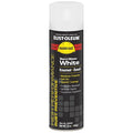 Rust Preventative Spray Paint, White, Semi-Gloss, Solvent, 15 oz