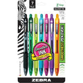 Z-Grip Retractable Ballpoint 1.0mm Fashion Assorted 7pk