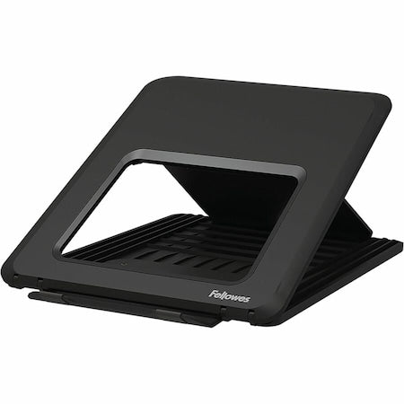 Laptop Stand, Plastic, Black, 9 lb