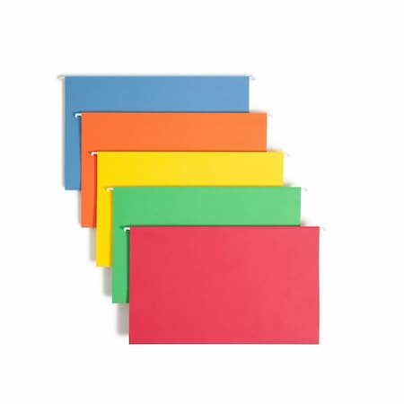 Hanging File Folder, Assorted, PK25