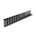 3/8 in Drive Impact Socket Set, SAE, 15 pcs