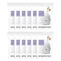 8 gal Custom Fit Trash Bags, 1.18 mil, White