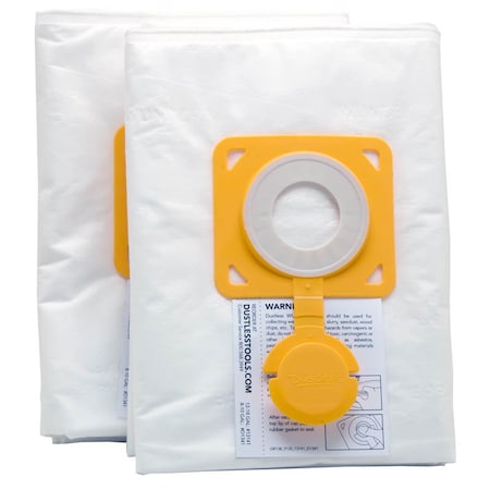 Vacuum Bag, Fits Dustless Technologies Vacuum Brand, 2 PK