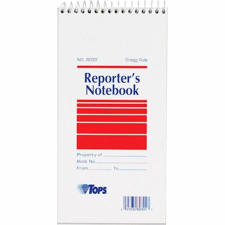 4 x 8" Reporters Notebook, Pk12