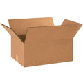 16 in x 10 in x 6 in Shipping Box, Kraft, Corrugate, Double Wall, 48 ECT