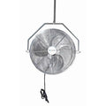 Industrial Fan, Ceiling Mount, 14 in Blade Dia, 120V, 1,620 cfm, Non-Oscillating