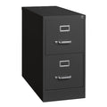 15 in W 2 Drawer Vertical File Cabinet, Charcoal, Letter