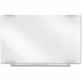 Dry Erase Board, Glass, 36 in, 60 in, No Frame Frame, Ultra White, Gloss