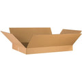 36 in x 24 in x 4 in Shipping Box, Kraft, Corrugate, Single Wall, 32 ECT