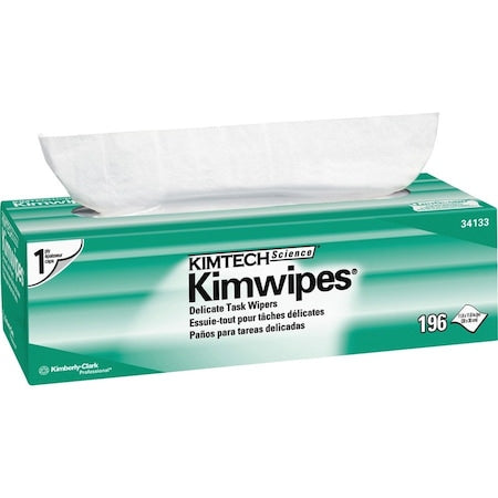 Delicate Task Wipes, Pop-Up Box, White, 198 Sheets/Box, 2,970 Sheets, 15 PK