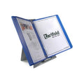 Document Desk Display Unit, 10 Blue Pocke