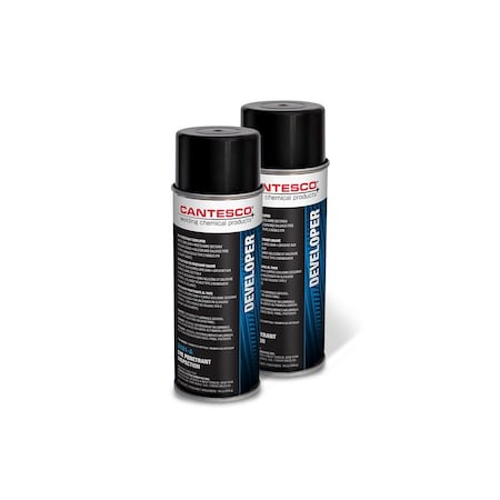 Dye Penetrant Developer, 16 oz, Aerosol Spray Can, 125 Degrees F Max Op Temp, White