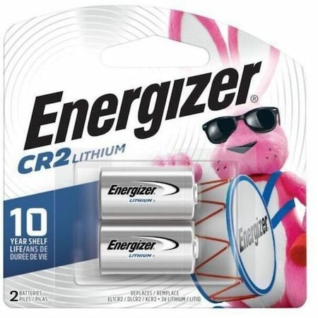 Lithium Battery, CR2 3V DC 2 PK