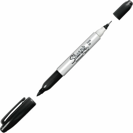 Black Permanent Marker, 12 PK