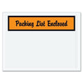 Packing List Envelopes, Orange, PK1000