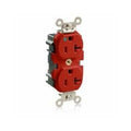 Straight Blade Receptacle, 5-20R, 20 A, 125V AC, 2 Pole, 3 Wire, Flush Mount, Self-Grounded