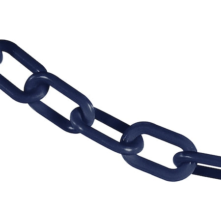 2"" x 200' Cobalt Blue Heavy Duty Plastic Safety Chain