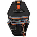 Pouch, Tool Pouch, Modbox, 8-Pocket, Black/Gray/Orange, Polyester, 8 Pockets