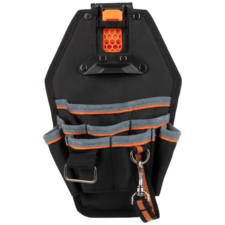 Pouch, Tool Pouch, Modbox, 8-Pocket, Black/Gray/Orange, Polyester, 8 Pockets