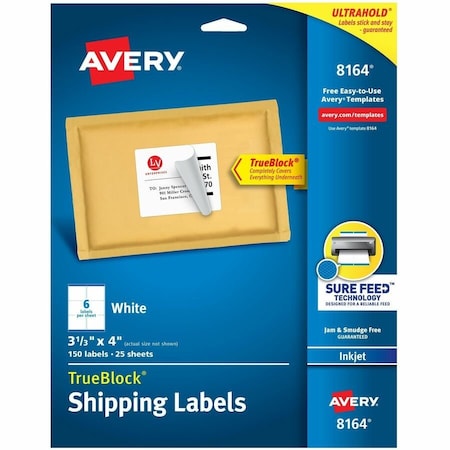 Shipping Labels, Sure F, PK150