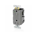 Lev-Lok GFCI 15A TR HG/PI Gray