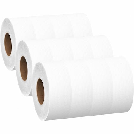 Scott Bathroom Tissue, Jumbo Roll, 2 Ply, White, 12 PK