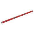 Box Level, Aluminum, 72 In, Red