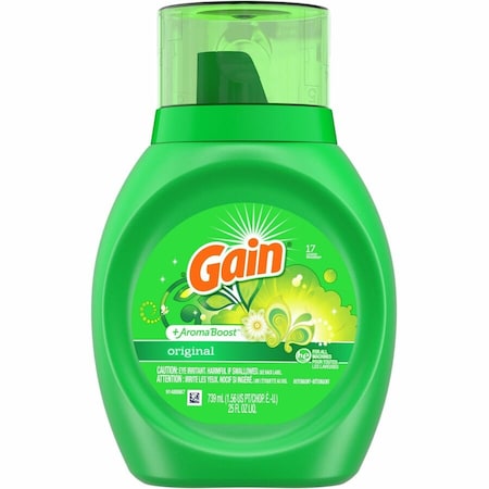 High Efficiency Laundry Detergent, 25 oz Bottle, Liquid, Original, 6 PK