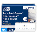 Multifold Paper Towel Sheets, 1 Ply, 270 Sheets, White, 12 PK