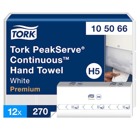 Multifold Paper Towel Sheets, 1 Ply, 270 Sheets, White, 12 PK