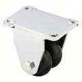 Plate Caster, 145 lb. Load Rating, Rigid