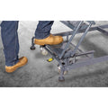 Lockstep Rolling Ladder,Steel,80 in.H