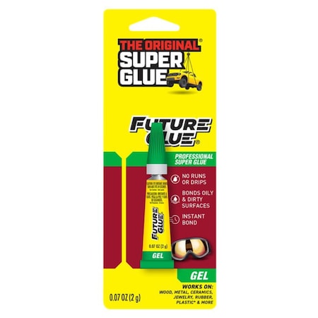 Instant Adhesive, Future Glue Series, Clear, 0.07 oz, Tube