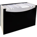 8-1/2"" x 14"" Legal Size Black 21-Pocket Stand-Up Expanding File, 1/EA