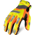 Mechanics Gloves, Full Finger, ANSI, 3XL, PR