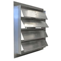 Motorized Damper, Aluminum, Square, 18 ga