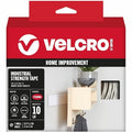 Reclosable Fastener, Rubber Adhesive, 15 ft, 2 in W, White