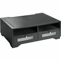 Printer Stand, 7.9 in H, Black