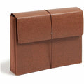 Expandable File Pockets, Redrope, Red