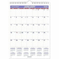 Wall Calendar,No Cover,Monthly