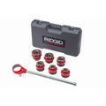 1/2" to 2" Manual Ratchet NPT Pipe Threader Kit, 6 Die Heads, Alloy Dies, Ratchet/Handle + Case