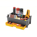 Tool Tote, Gray, Plastic, Not Applicable Pockets