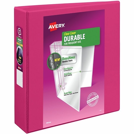 Durable View 3 Ring Binder, 2" Slant Rin
