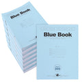 Case of Exam Blue Books, 11"" x 8.5"", 12 Sheets Pages, Wide Ruled with Margin, PK300