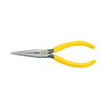 7 3/16 in D203 Long Nose Plier, Side Cutter Plastic Dipped Handle