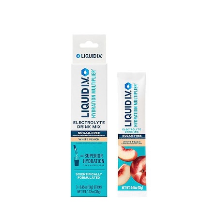 Hydration multiplier, 0.5oz, Wht Peach, PK3