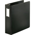 Ring Binder, Black, Clear Sleeve