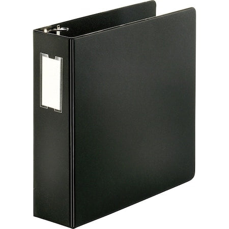Ring Binder, Black, Clear Sleeve