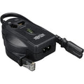 Power Strip, Surge, Tel/Ethernet Protection, C8 2-prong, IEC-320-C8, 0 ft., Black