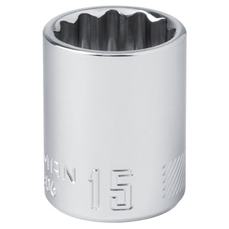 Sockets, 15 mm S x 3/8" Drive S Metric 1